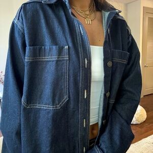 Cotton:On Oversized Denim Shirt/Jacket